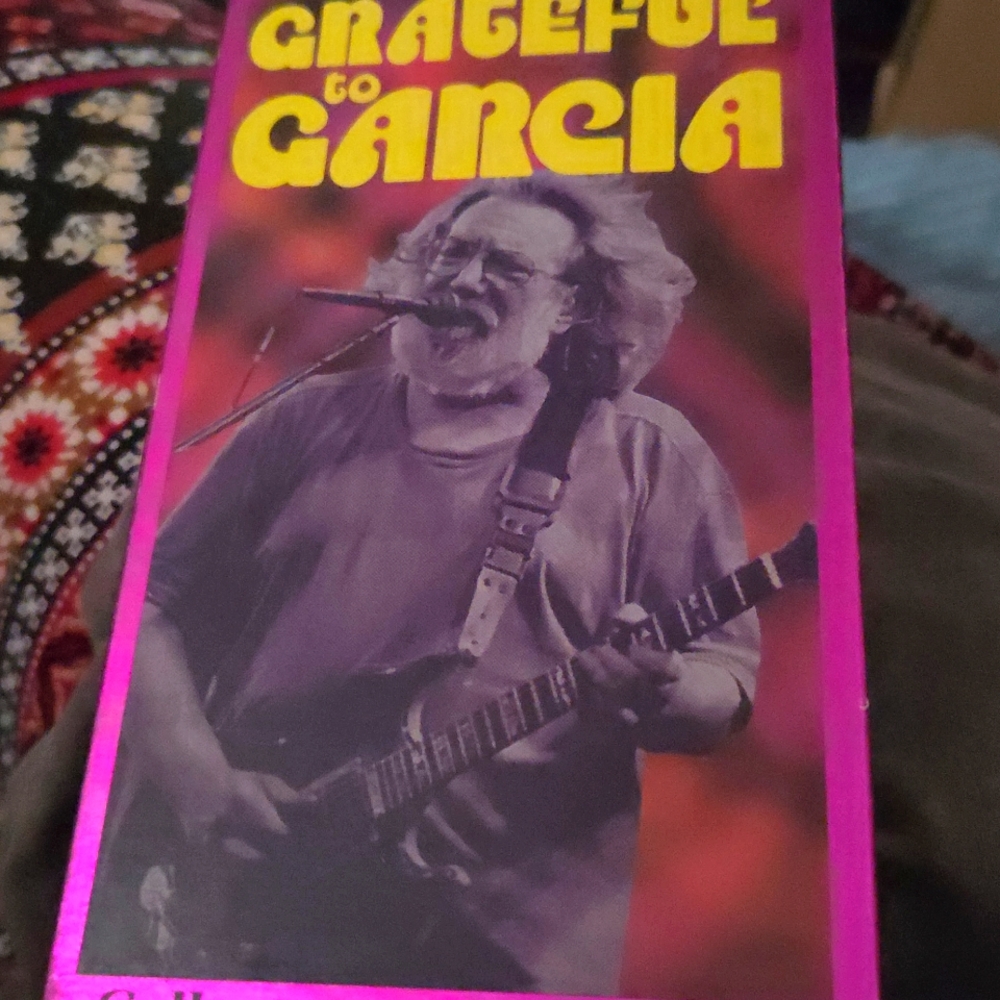 Grateful To Garcia 2 tape Edition, 1995 VHS Tape